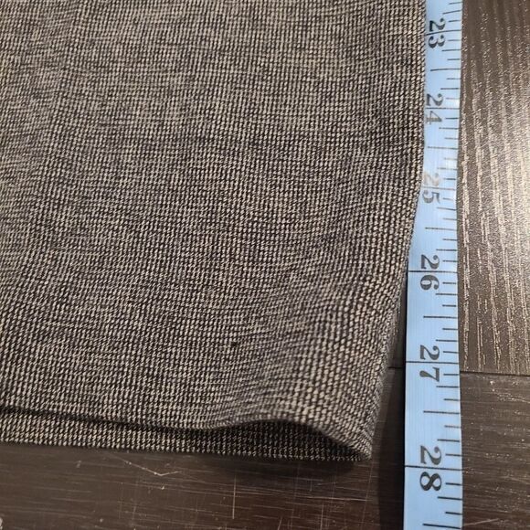 EZ's by Haggar Small Check Straight Leg Pants 14P - Picture 7 of 8